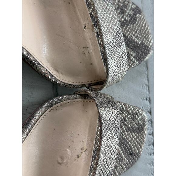 Vince Camuto Snakeskin-Patterned High Heel Sandals – Size 9 – Sleek & Stylish - Picture 5 of 5